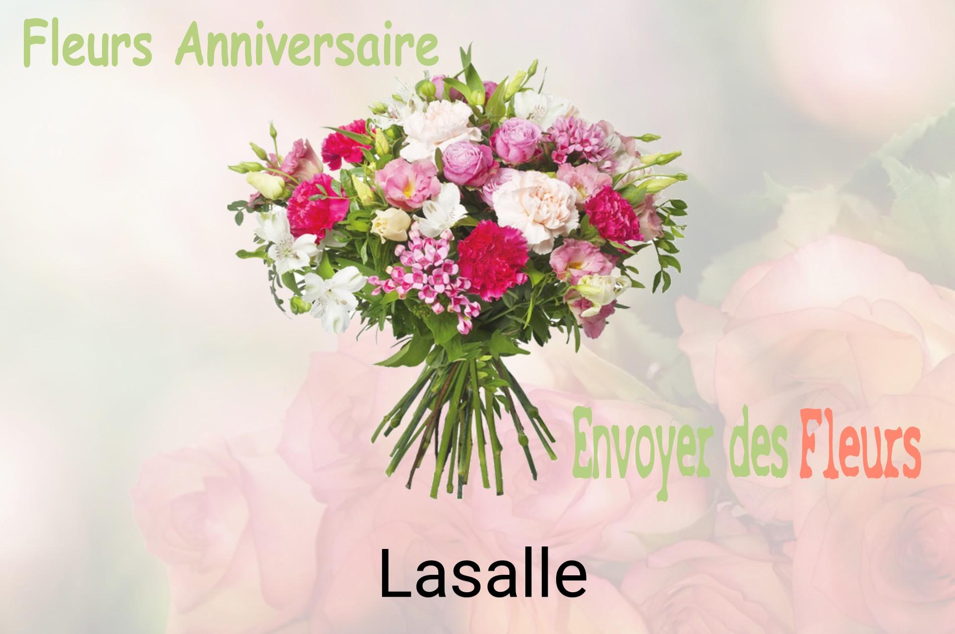 Bouquet de fleurs d’anniversaire livré à Lasalle