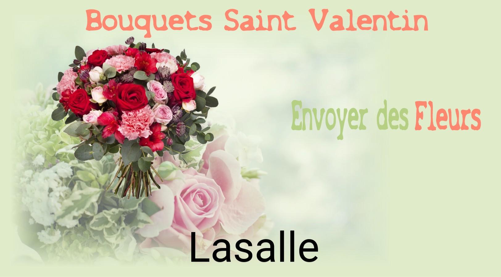 Roses de Saint-Valentin livrées à Lasalle